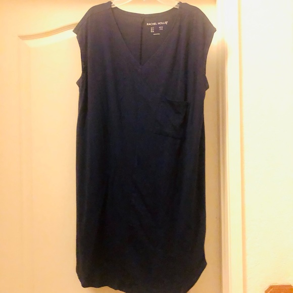 Rachel Hollis Navy t-shirt dress, size small - Picture 2 of 5